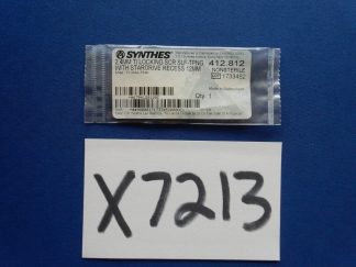 Synthes 412.812 2.4mm Ti Locking Screw Self Tapping w/ Stardrive Recess 12mm