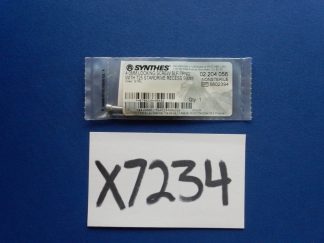 Synthes 02.204.056 4.0mm Locking Screw Self Tapping w/ Stardrive Recess 56mm