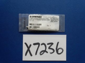 Synthes 02.204.062 4.0mm Locking Screw Self Tapping w/ Stardrive Recess 62mm