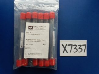 Millennium 39-MIN11620LL Micro Injection Needle Style 1, 16ga, 20cm, Leur Lock QTY (6)