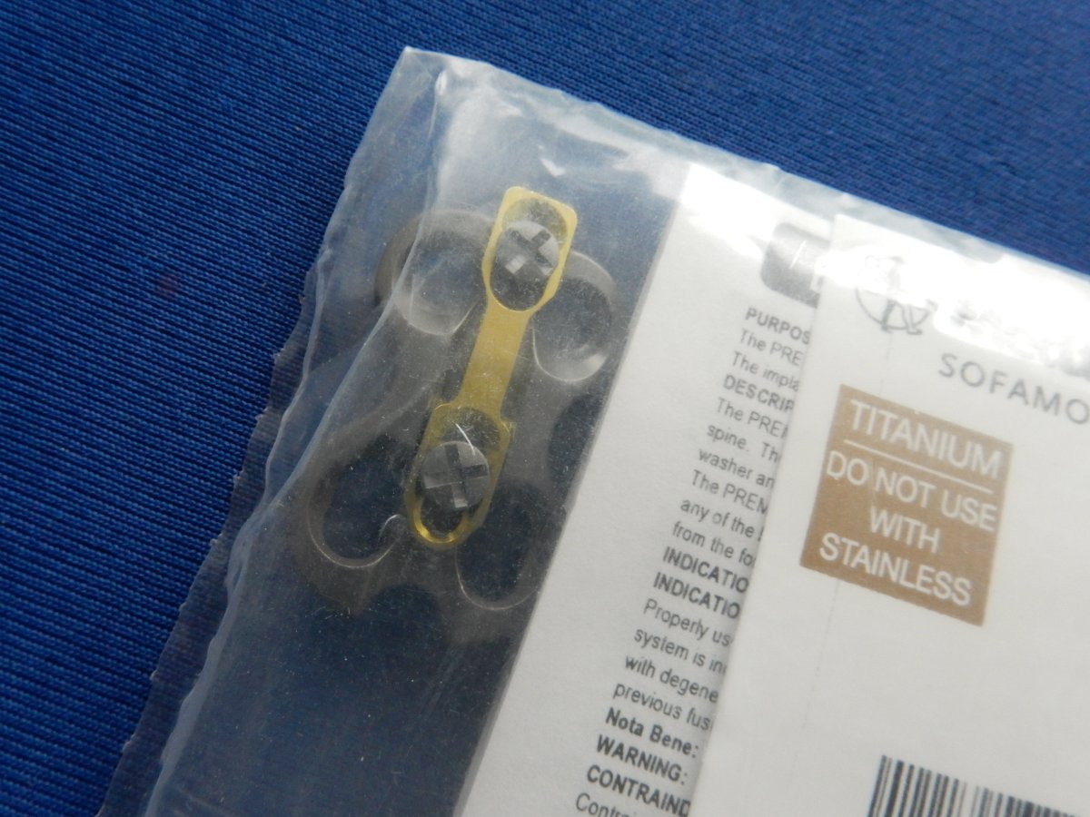 Medtronic 6860127 Premier Anterior Cervical Plate 27.5mm Titanium - Image 3