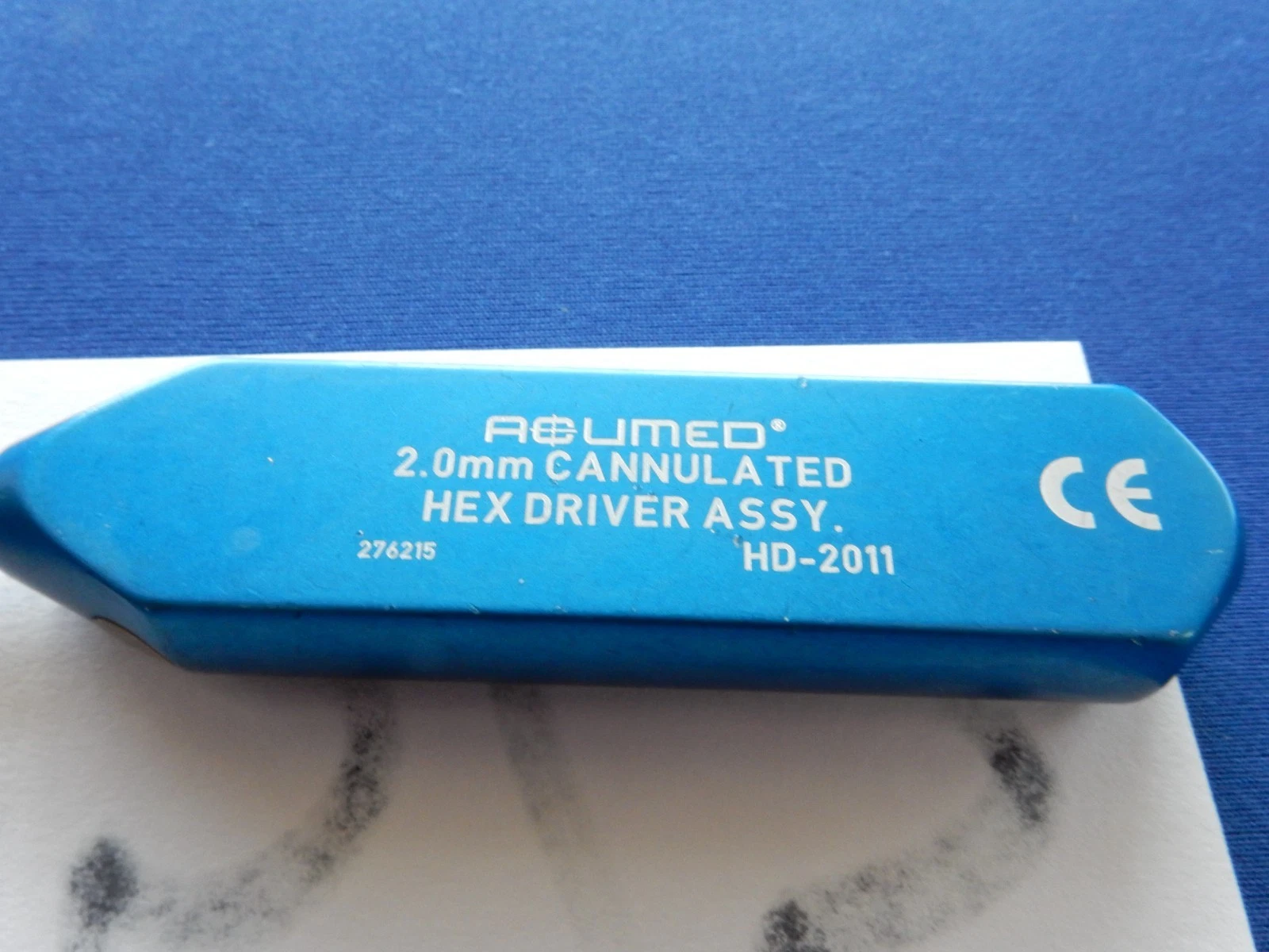Acumed HD-2011 2.0mm Cannulated Hex Driver - Image 5