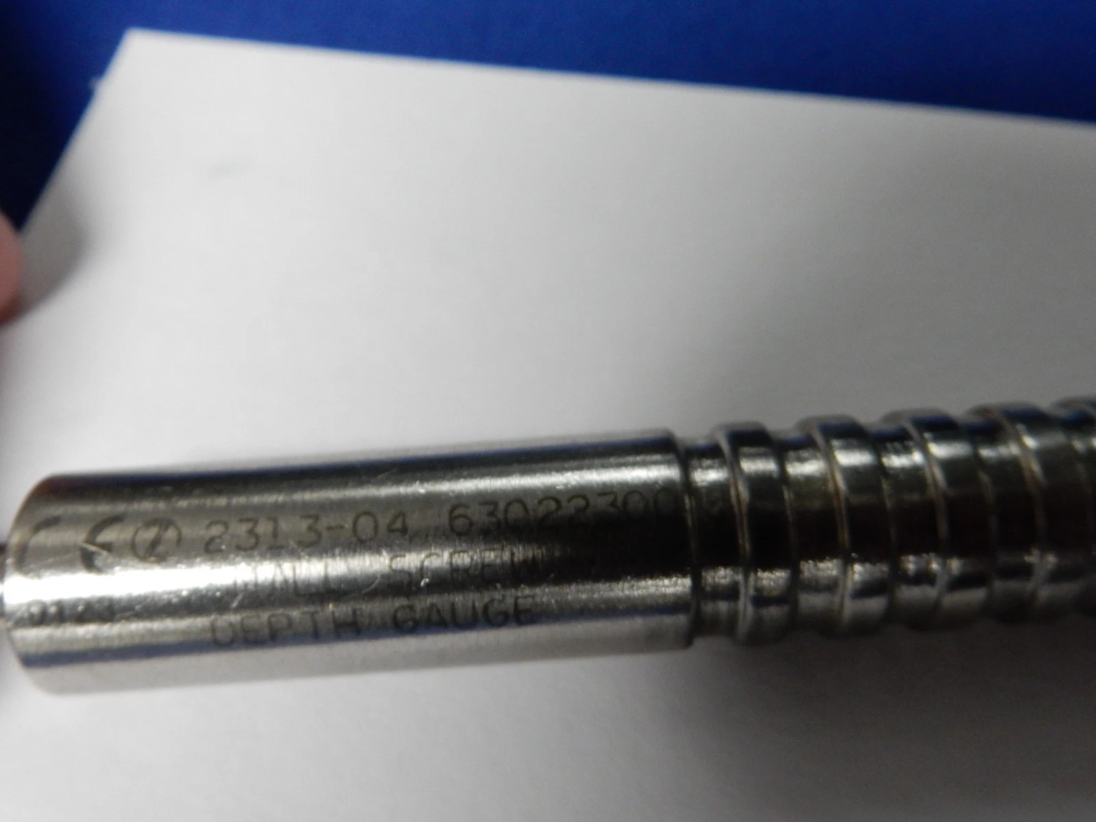 Zimmer 2313-04 Small Screw Depth Gauge - Image 2
