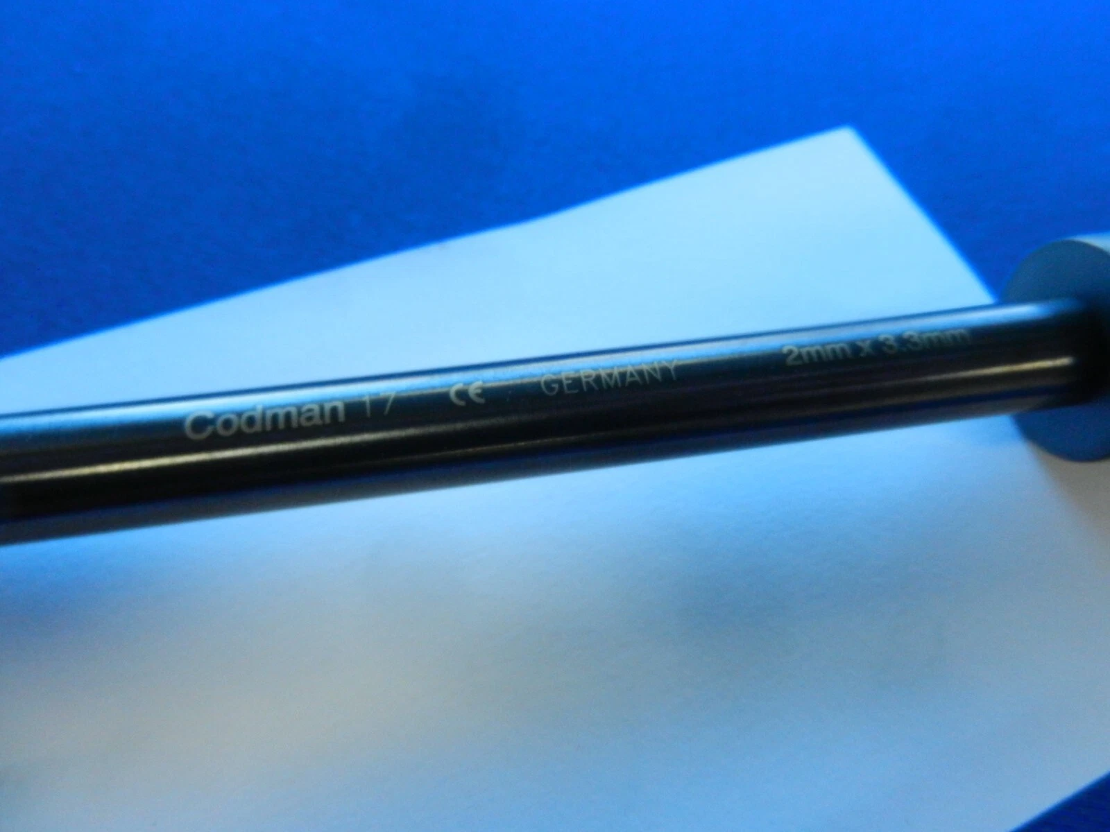 Codman 67-7105 Cobb Spine Curette #0000 15" NEW! - Image 2