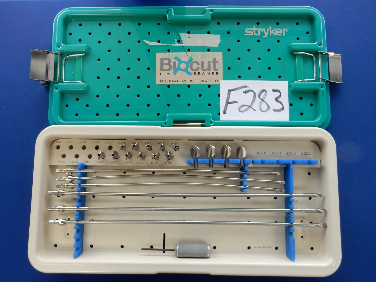 Stryker 0225-6000 Bixcut IM Reamer Partial Set