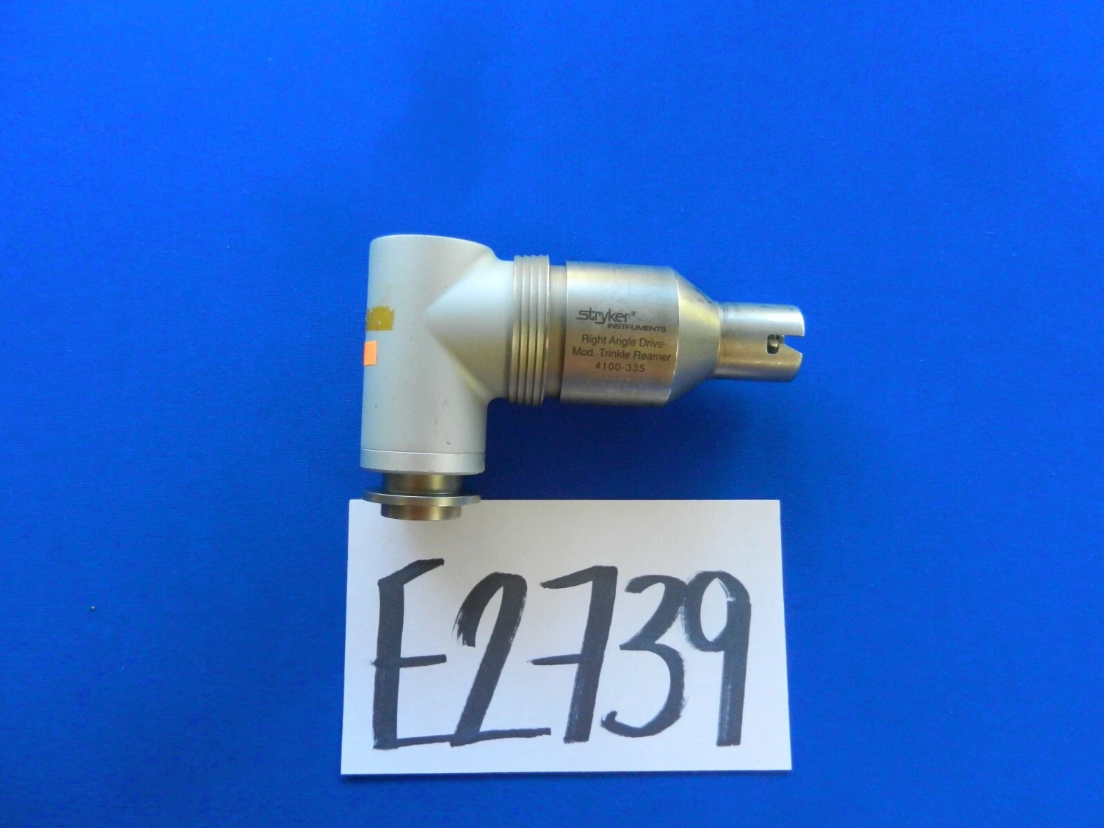 Stryker 4100-335 Right Angle Drive Mod Trinkle Reamer