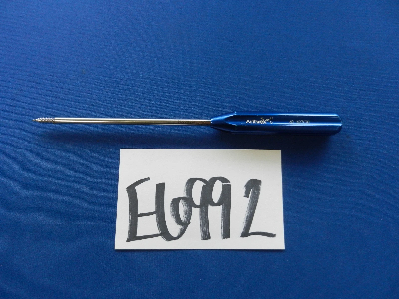 Arthrex AR-1927CTB Punch for Corkscrew FT