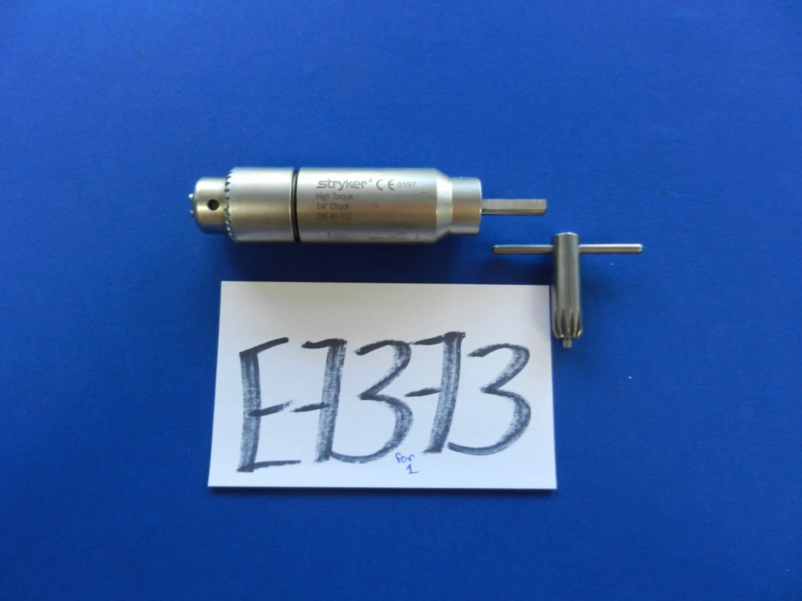 Stryker 296-80-150 High Torque 1/4" Chuck with Cone