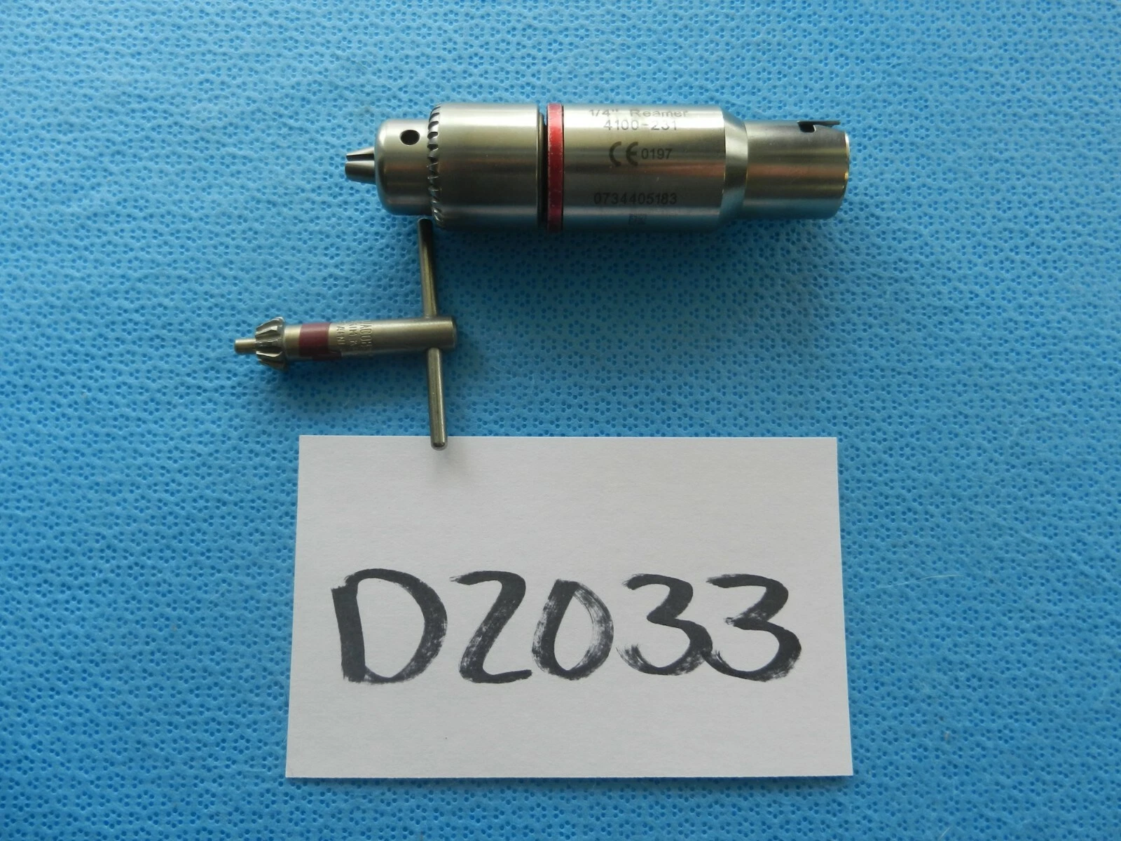 Stryker 4100-231 1/4in Reamer Chuck W/ Key