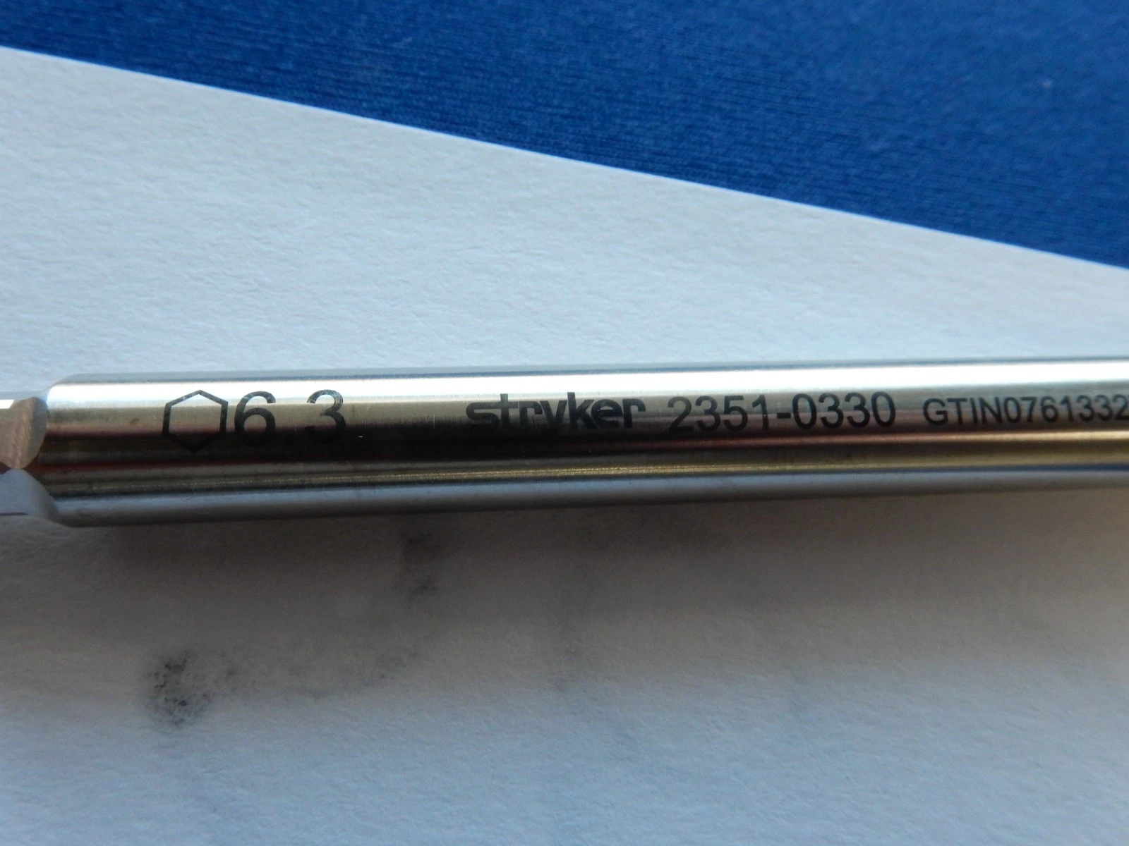 Stryker 2351-0330 T2 Alpha 6.3mm Cannulated Screwdriver Bit for Condyles - Image 4
