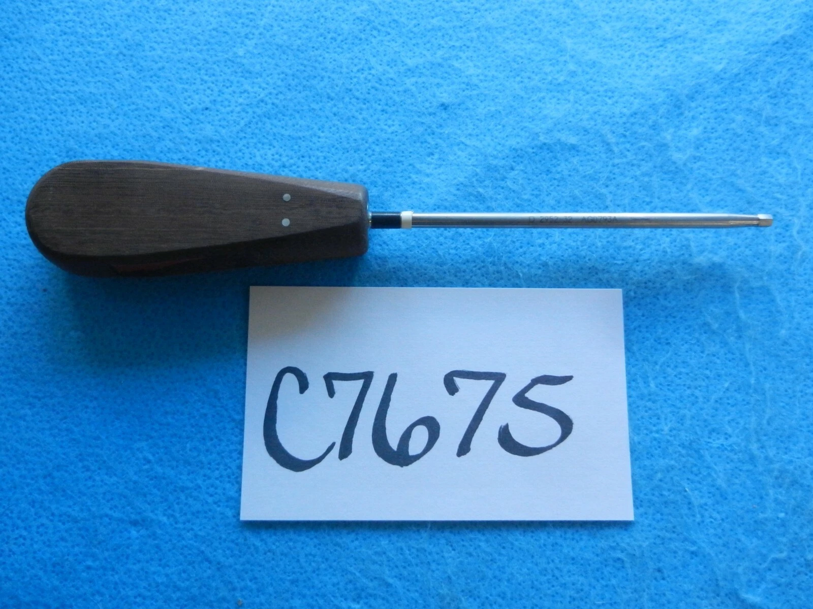 Depuy 2952-32 Cannulated Hex Driver Wood Handle
