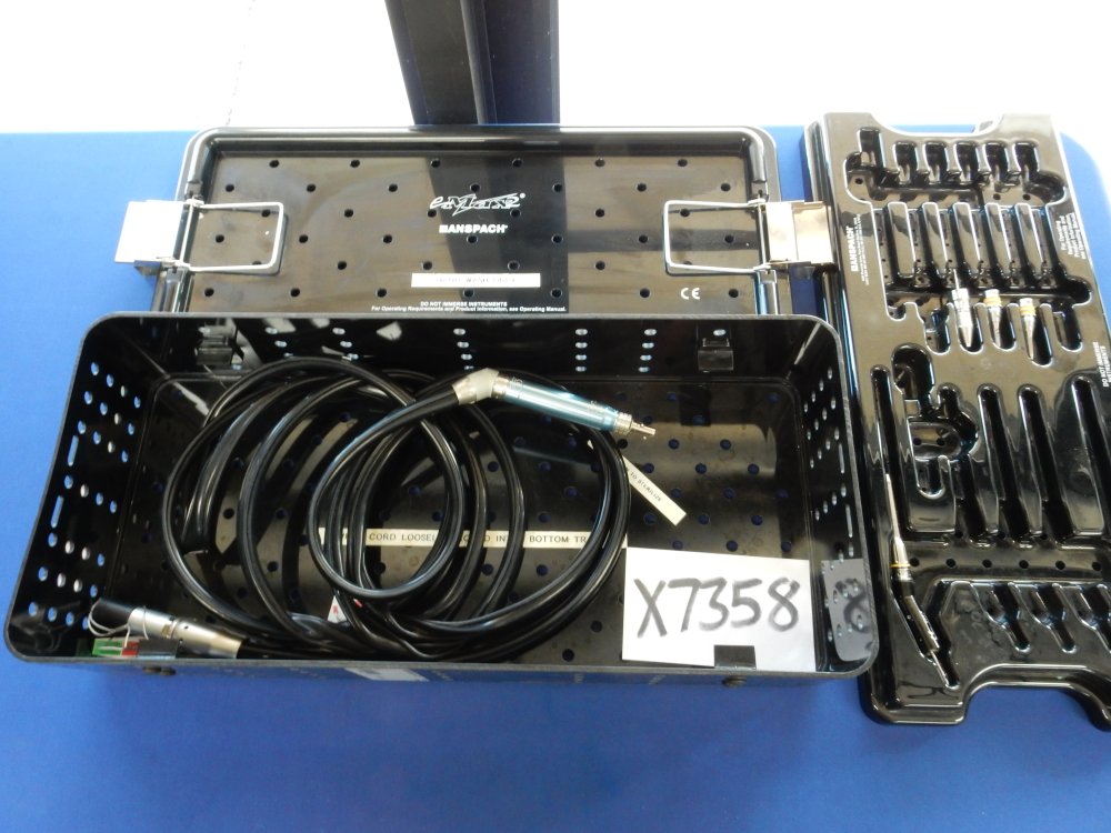 Anspach eMax2 Plus Electric Drill w/ 3 Attachments and Case