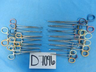D7096 V. Mueller SSI Symmetry Codman Surgical Forceps Lot of 15 13-23cm