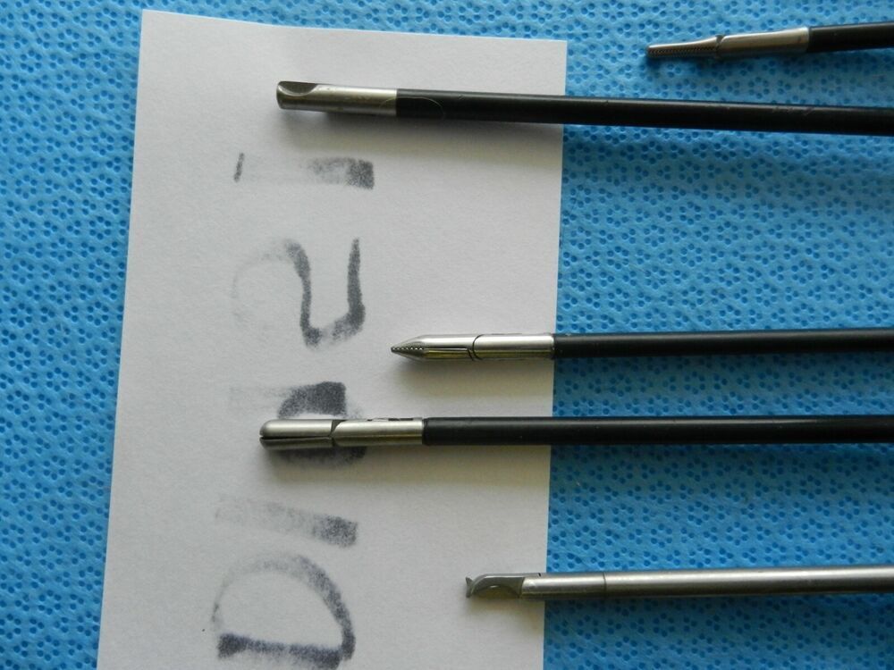 D1951 V. Mueller Jarit Pilling Surgical 5 & 10mm Lap. Instruments Lot Of 16 - Image 6