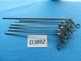 D3082 R. Wolf Solos Surgical 5mm Spring Handle Forceps Set