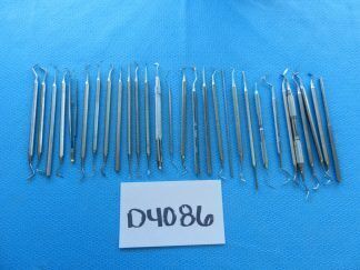 D4086 Surgical Dental Picks & Elevators Lot Of 29