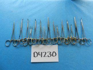 D4230 Codman V. Mueller Miltex Surgical Forceps Lot Of 15