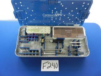 F240 Orthofix ContoursVPS Volar Plate System complete w/ case