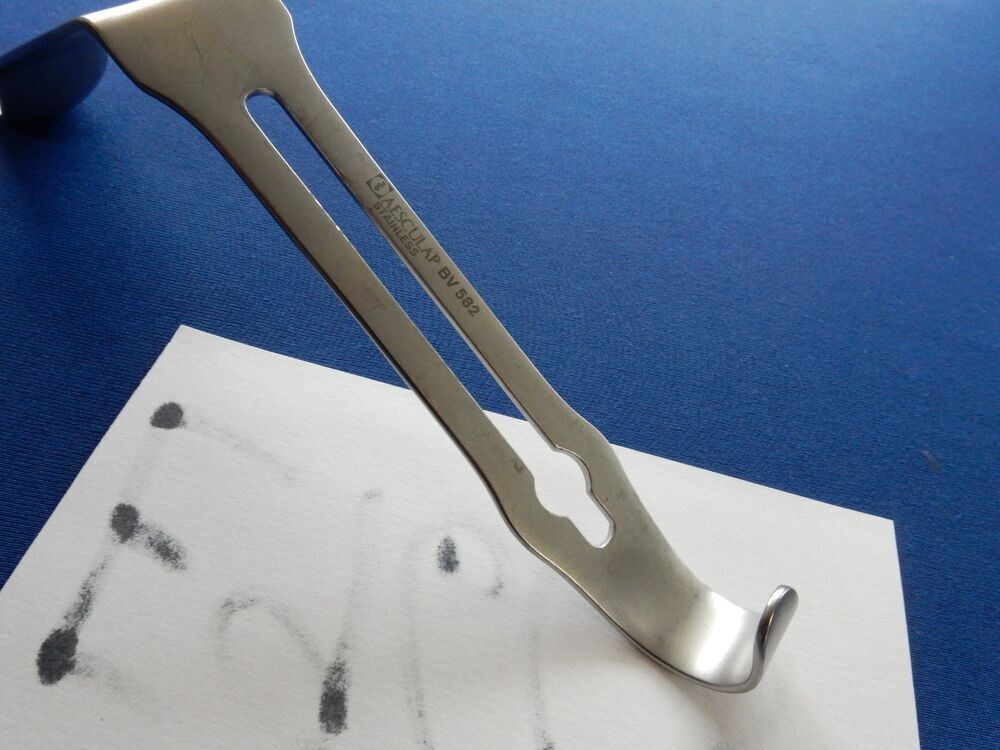 Aesculap BV582 Parks Rectal Retractor Blade 6-1/2" - Image 4