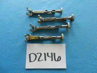 D2146 Pilling Sklar Weck Surgical Holding Clamps Lot Of 4