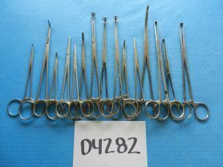 D4282 Codman Pilling Symmetry Surgical Forceps Lot Of 15