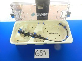 G59 Stryker 503-888-010 C-8 FlexVision Scope w/ 233-032-800 Tray