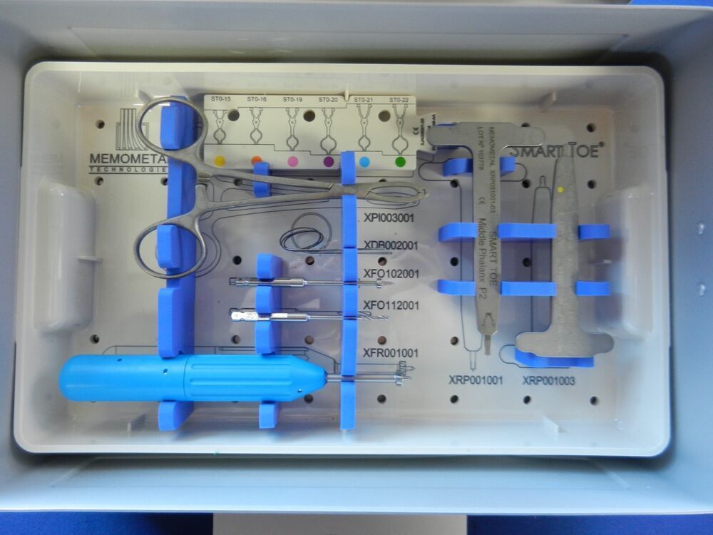 Stryker Memometal Smart Toe Instrument Set with Case - Image 3