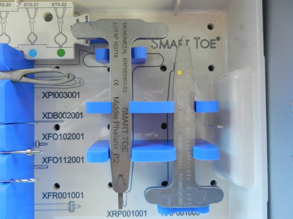 Stryker Memometal Smart Toe Instrument Set with Case - Image 4