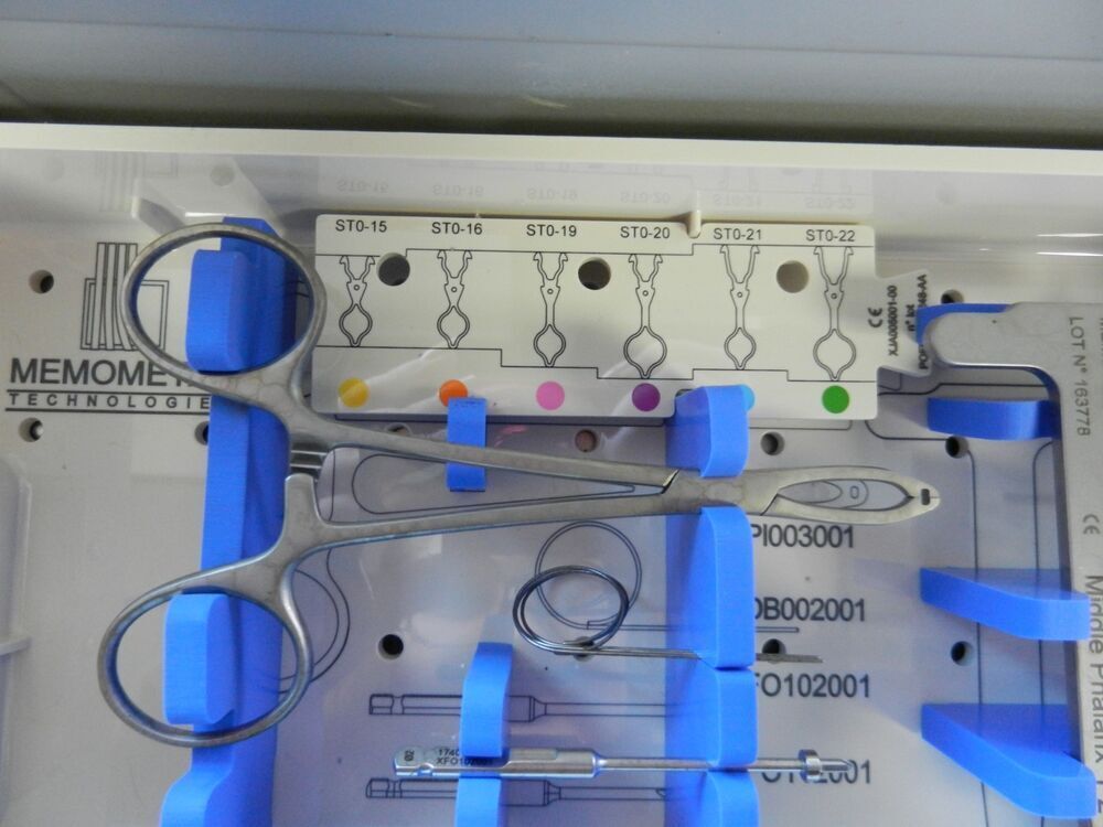Stryker Memometal Smart Toe Instrument Set with Case - Image 6