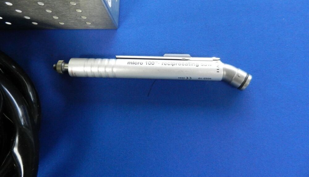 Zimmer Hall 5053-10 Pneumatic Micro 100 Reciprocating Saw Set with Case - Image 4