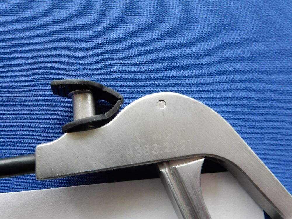 R. Wolf 8383.2927 Single Action Atraumatic Grasping Forceps w/ Slide Ratchet - Image 6