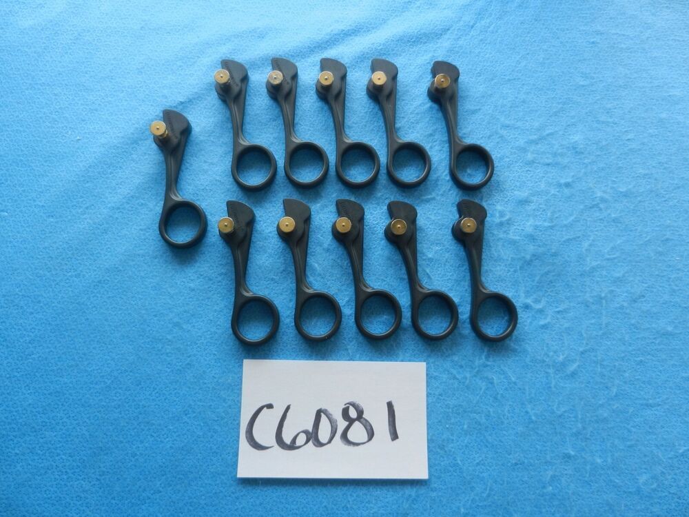 Encision Surgical Laparoscopic Handle Pieces Lot Of 11