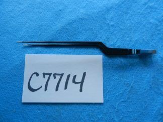Aesculap Surgical 8-1/4in 1mm Caspar Bayonet Bipolar Forceps GK970R
