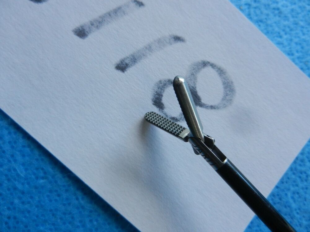 Jarit Surgical Laparoscopic 5mm Carb-Bite Roto-Lok TC Grasping Forceps 625-101 - Image 4