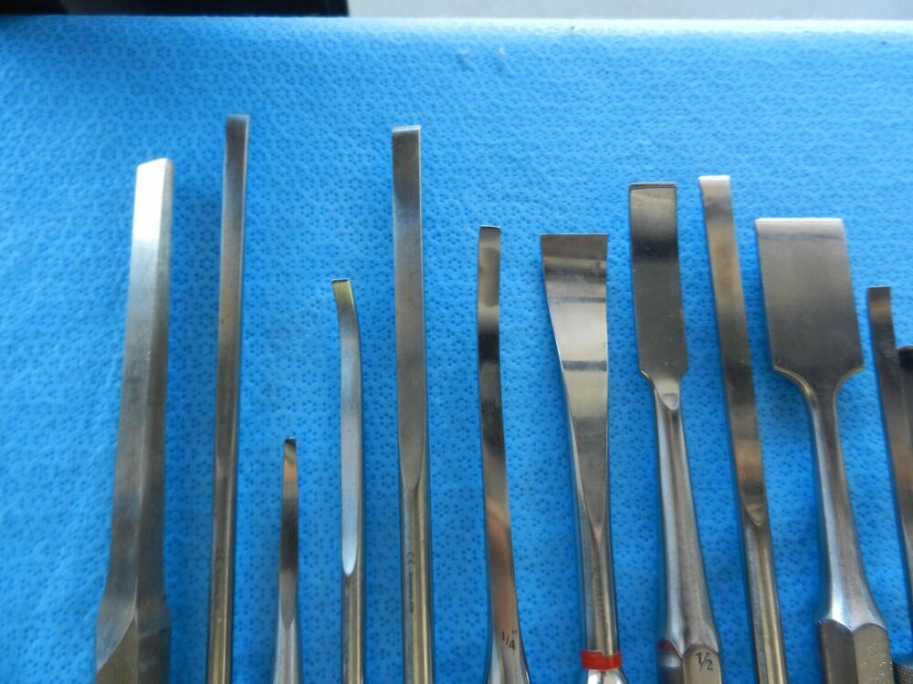 Zimmer Codman V. Mueller Surgical Orthopedic Spine Spinal Instruments W/ Case - Image 4