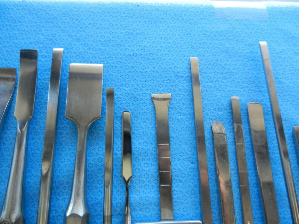 Zimmer Codman V. Mueller Surgical Orthopedic Spine Spinal Instruments W/ Case - Image 5