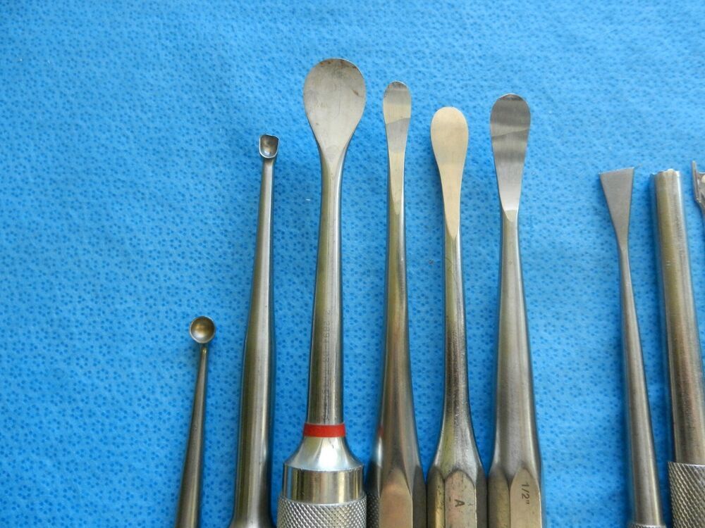 Zimmer Codman V. Mueller Surgical Orthopedic Spine Spinal Instruments W/ Case - Image 7