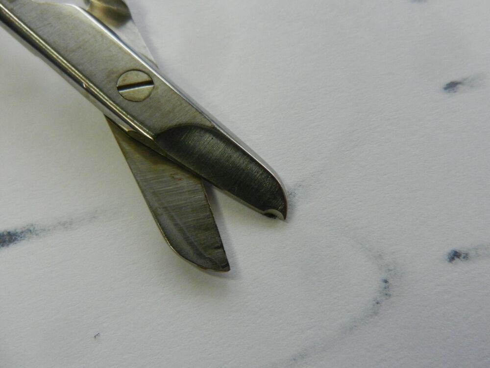 E370 KLS Martin Blunt Tip Vital Scissors 16cm Overall Length 11-996-18 - Image 4