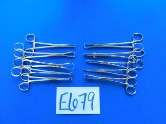 E679 Storz Jarit Codman Lot of 10 Forceps 16-19cm Overall Length