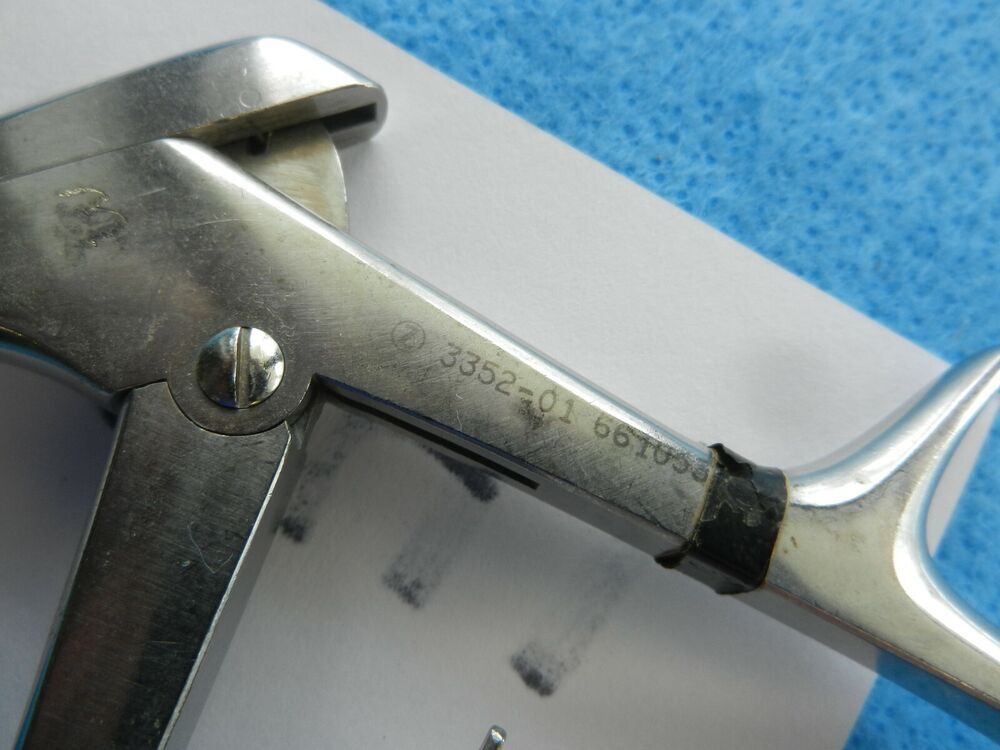 Zimmer Surgical Orthopedic 3mm 40 Degree Kerrison Rongeur 3352-01 - Image 5