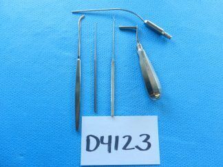 D4123 W. Lorenz Codman V. Mueller Surgical ENT Instruments Lot Of 5