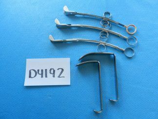 D4192 Weck Jarit Storz Surgical ENT Instruments Lot Of 5