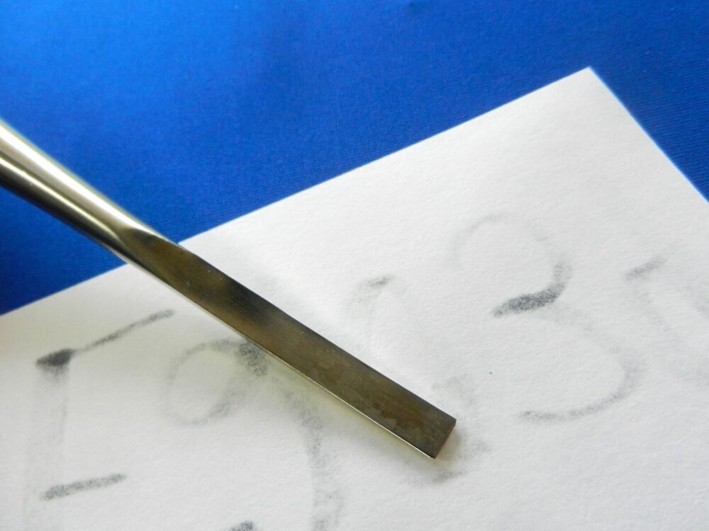 E2039 Zimmer 2881-00-01 Hibbs 6.0mm (1/4") Osteotome 24cm Overall Length - Image 3