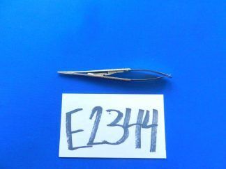 E2344 Codman 36-1006 Castroviejo Micro Needle Holder with Catch 140mm Long