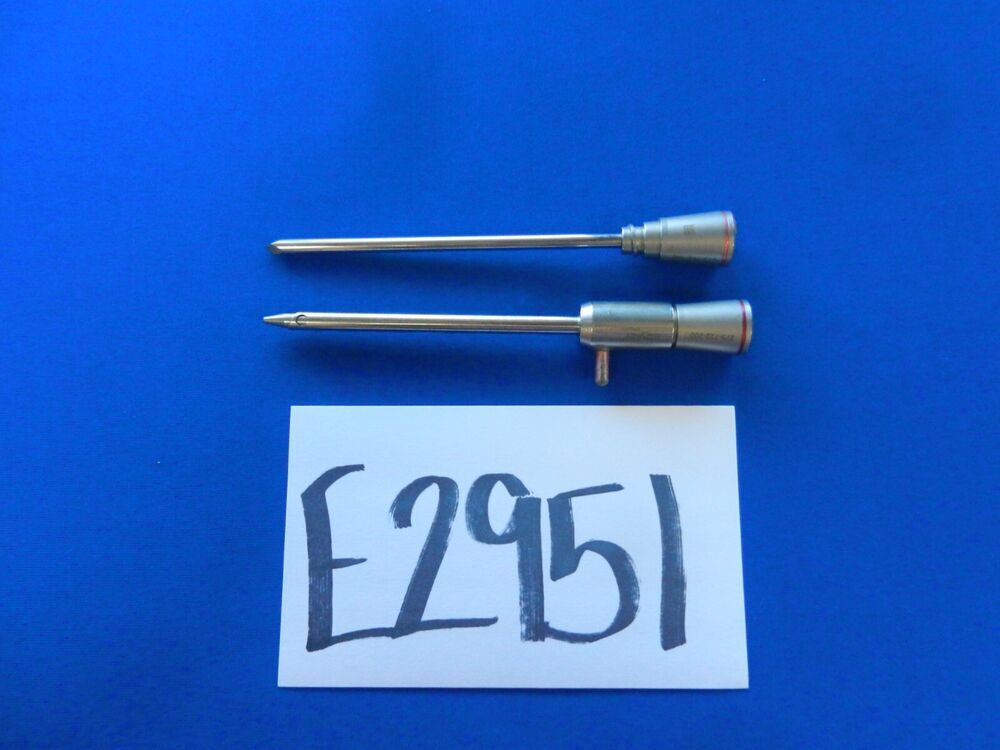E2951 Stryker 275-722-300 4.5mm Cannula with Trocar and Obturator