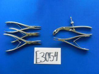 E3054 V. Mueller Storz Lot of 5 Forceps and Rongeurs