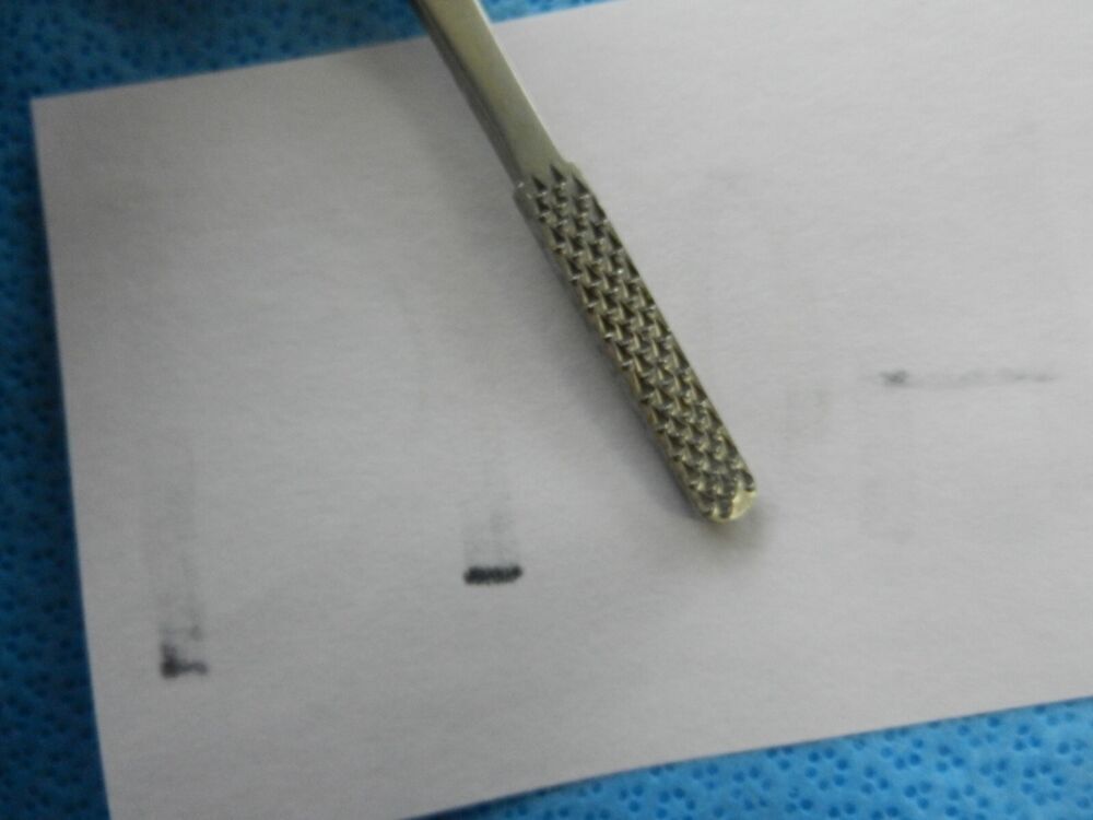 D6048 Storz Double Ended One Sided Surgical Rasp 21.5cm - Image 3