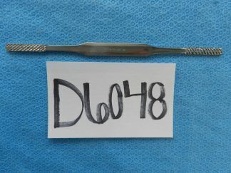 D6048 Storz Double Ended One Sided Surgical Rasp 21.5cm