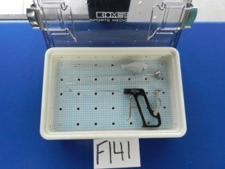 F141 Zimmer Biomet BiPass 902099 Passer Punch Set w/ Case