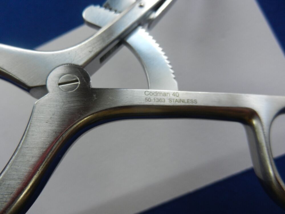 E4497 Codman 50-1363 Miskimon 7x7 Sharp Prong Retractor - Image 5